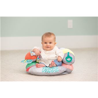 Tapis d'éveil Infantino Coussin d’activités 2 en 1 Tummy Time