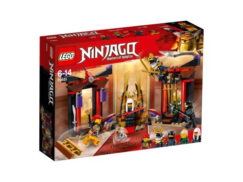 Lego Lego® Ninjago® TV Series 70651 La Confrontation Dans La Salle Du Trône