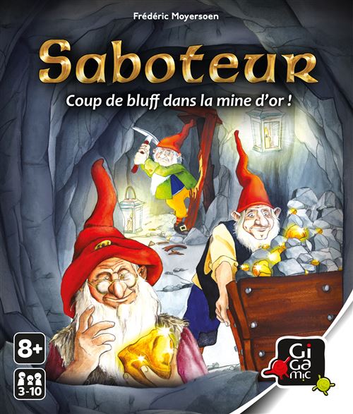 Boite de Jeu d’ambiance Gigamic Saboteur