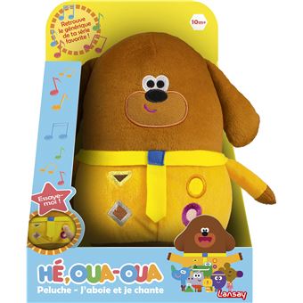 Jeu éducatif électronique Lansay Hé Oua-Oua Peluche J'aboie et je chante