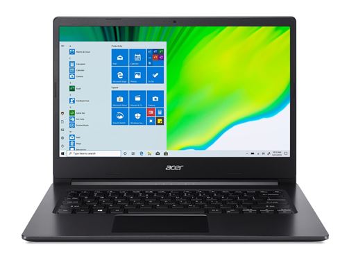 Acer Aspire 3 A314-22-R50X - Ryzen 5 3500U / 2.1 GHz - Win 10 Home 64 bits - 8 GB RAM - 1.024 TB SSD - 14 1920 x 1080 (Full HD) - Radeon Vega 8 - Wi-Fi - houtskoolzwart - tsb Frans