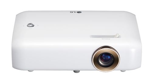 LG CineBeam PH510PG - DLP-projector - LED - 550 lumens - 1280 x 720 - 16:9 - 720p - Wi-Fi - wit