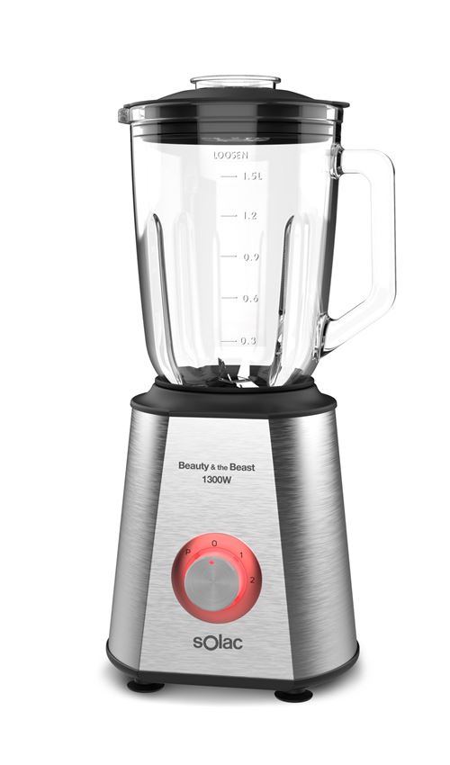 Blender Solac Beauty & the Best 1300 W Argent et Noir