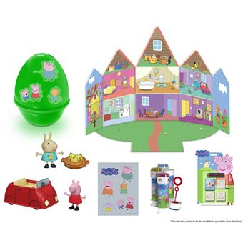 Figurines Peppa Pig L’œuf de Pâques géant Modèle aléatoire