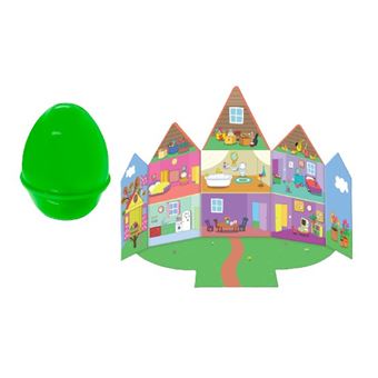 Figurines Peppa Pig L’œuf de Pâques géant Modèle aléatoire