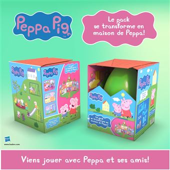 Figurines Peppa Pig L’œuf de Pâques géant Modèle aléatoire