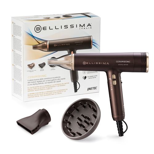 Sèche-cheveux Bellissima Ceramisonic Marron