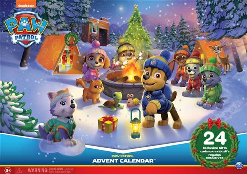 Calendrier De L'Avent Paw Patrol La Pat Patrouille