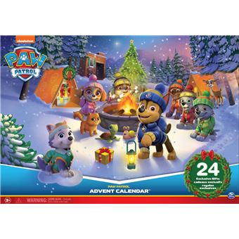 Calendrier de l'avent Paw Patrol 2022 La Pat Patrouille