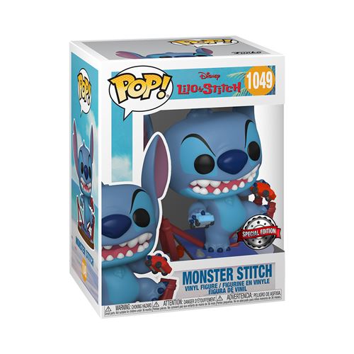 Figurine Funko Pop Disney Lilo et Stitch Monster Stitch État correct - Funko reconditionné disponible sur Fnac