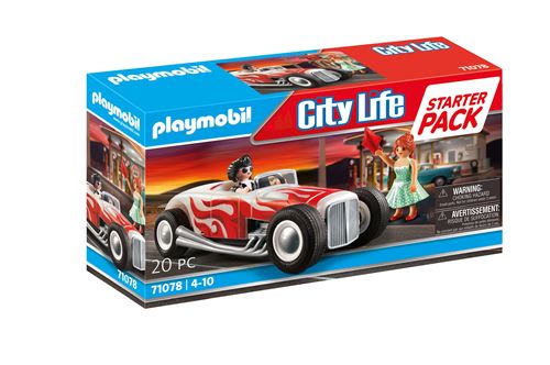 Playmobil City Life 71078 Voiture Vintage Couple