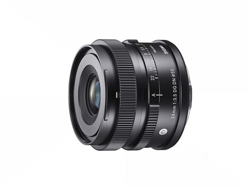 Objectif hybride Sigma 24mm f/3,5 DG DN Contemporary noir pour Sony FE