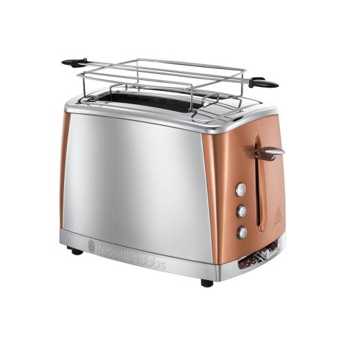 Russell Hobbs Luna 24290-56 - Broodrooster - 2 plak - 2 Slots - copper/shiny stainless steel