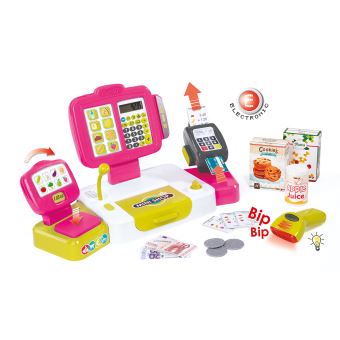 Caisse enregistreuse Smoby avec accessoires