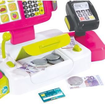 Caisse enregistreuse Smoby avec accessoires