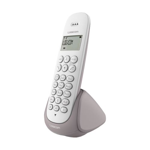 Téléphone sans fil Logicom Lina 150 Solo Taupe