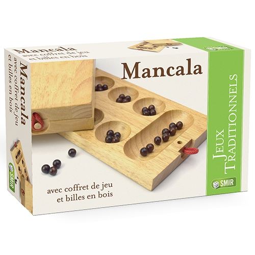 Jeu de société France Cartes Mancala en bois