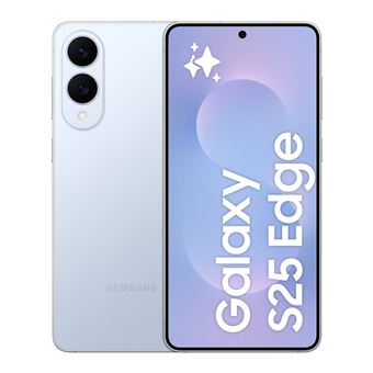 Smartphone Samsung Galaxy S25 Edge 6,7" 5G Nano SIM 512 Go Bleu clair Titane