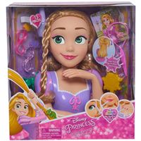 IMC Toys La Reine des Neiges - Tête à coiffer Elsa Luxe Musicale
