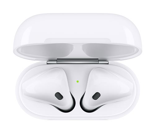 イヤホン Apple AirPods Apple Airpods 2 Weiss - Kopfhörer - mit Ladeetui - Refurbished
