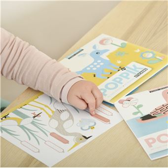 Jeu créatif Poppik Cartes Sticker Baby La Rivière