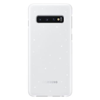 Coque avec affichage LED Samsung Blanc pour Galaxy S10