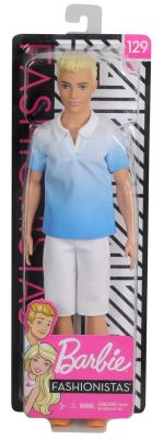 Poupée Barbie Fashionistas Ken Polo Bleu