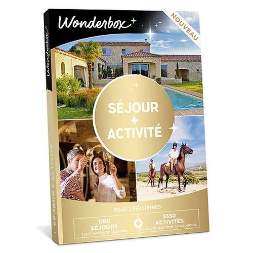Coffret cadeau Wonderbox Séjour et activité