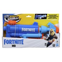 Blaster à fléchettes Nerf Fortnite Blue Shock avec tir rapide motorisé - Hasbro