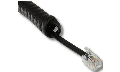 Cordon RJ9 spiralé Lineaire 30 cm