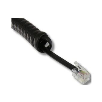 Cordon RJ9 spiralé Lineaire 30 cm - 1