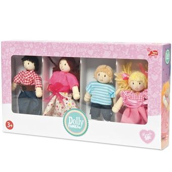 Famille De 4 Personnages Le Toy Van Pour Maison De Poupee Maison De Poupee Achat Prix Fnac