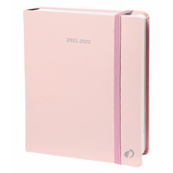 Agenda journalier Quo Vadis 2021 2022 Plan Day Pastel Rose