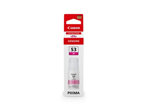 Cartouche d'encre couleur Canon GI-53 Magenta pour Pixma G550 et G650