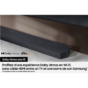 Barre de son Samsung Q-Series HW-Q700C Noir