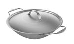 Wok avec panier vapeur Weber Crafted Argent