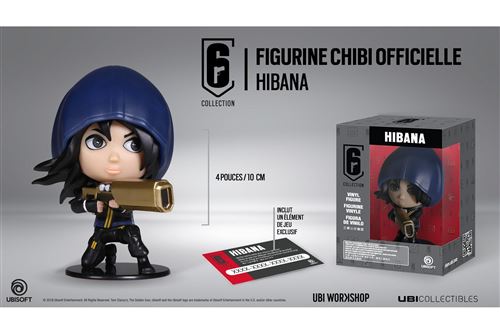 Figurine - Rainbow 6 - Six Collection Chibi Hibana 