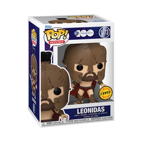 Figurine Funko Pop Movies 300 Leonidas with Chase Modèle aléatoire