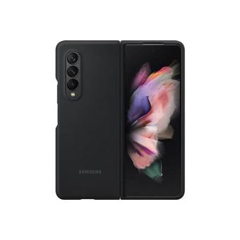 Coque en silicone pour Samsung Galaxy Z 3 Fold Noir - 1