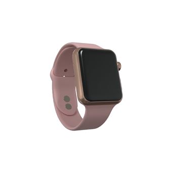 Apple Watch Series 5, 44mm boîtier aluminium Or-rose avec Bracelet Sport Rose Reconditionné par Renewd