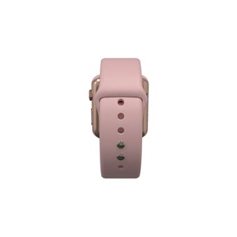 Apple Watch Series 5, 44mm boîtier aluminium Or-rose avec Bracelet Sport Rose Reconditionné par Renewd