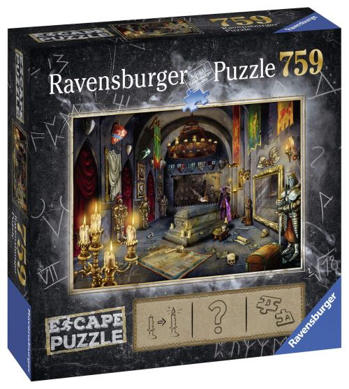 Puzzle Ravensburger Escape Puzzle La Chambre du Vampire 759 pièces