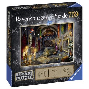 Puzzle Ravensburger Escape Puzzle La Chambre du Vampire 759 pièces