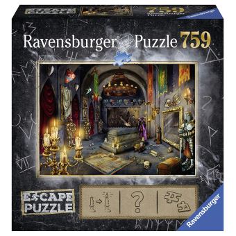 Puzzle Ravensburger Escape Puzzle La Chambre du Vampire 759 pièces