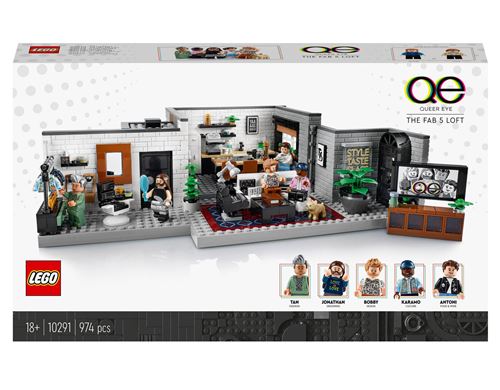 LEGO® 10291 Queer Eye Le loft des Fab 5