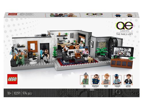 LEGO® Icons 10291 Queer Eye Le loft des Fab 5 État correct - LEGO Icons reconditionné disponible sur Fnac