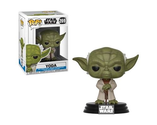 Figurine Funko Pop Bobble Star Wars Clone Wars Yoda