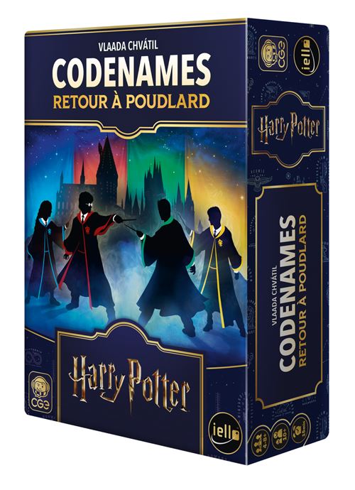 Jeu d’ambiance Iello Codenames Retour à Poudlard Harry Potter