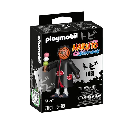 Playmobil Naruto 71101 Tobi 9 pièces