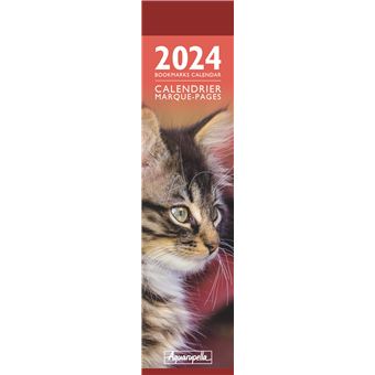 Calendrier Marque-Pages Pictura 2024 Chats